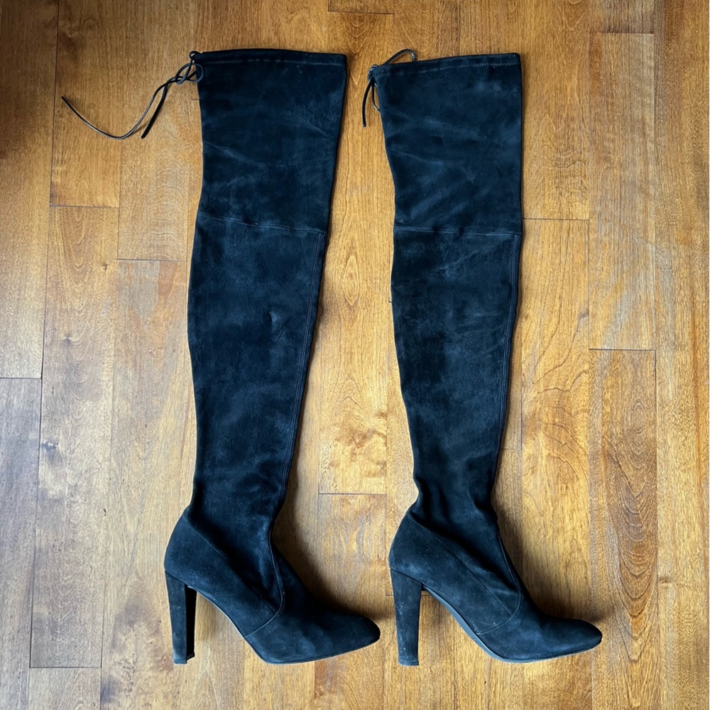 Stuart Weitzman Over The Knee Highland Boots - Size 9.5